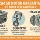 eredeti CPI SM 50 alkatrész motor