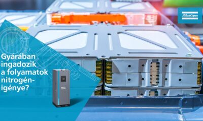 atlas copco nitrogéntermelő rendszer